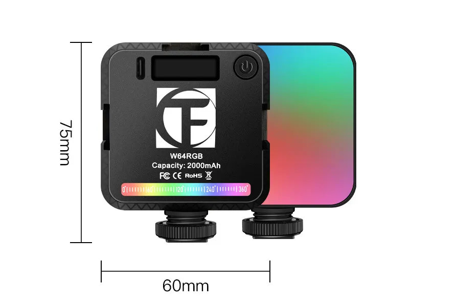 W64RGB Portable RGB Fill Light