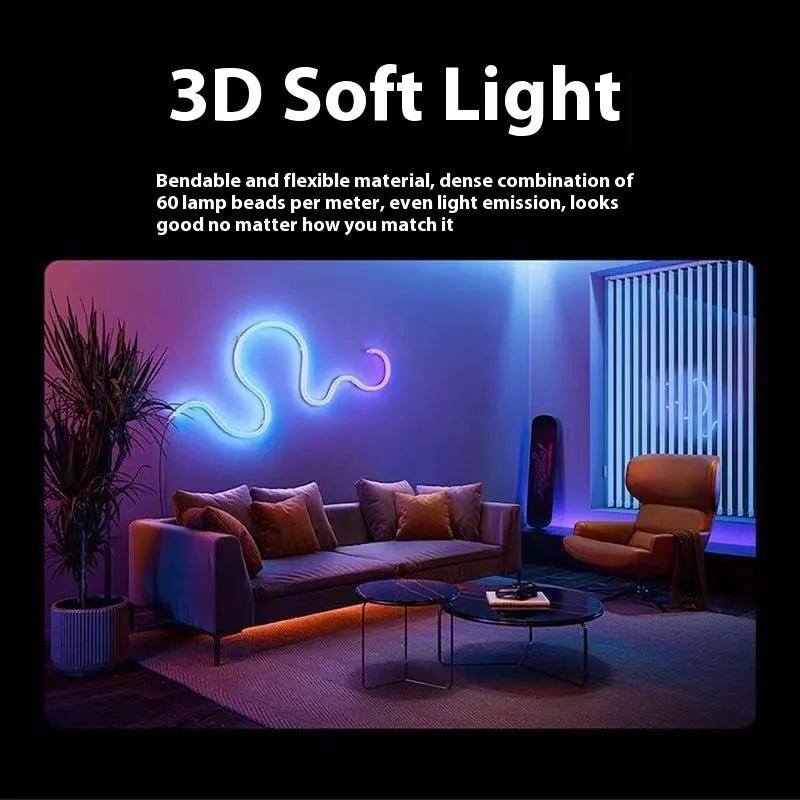 RGB LED Ambient Light Strip - Bluetooth APP5 M/ UK