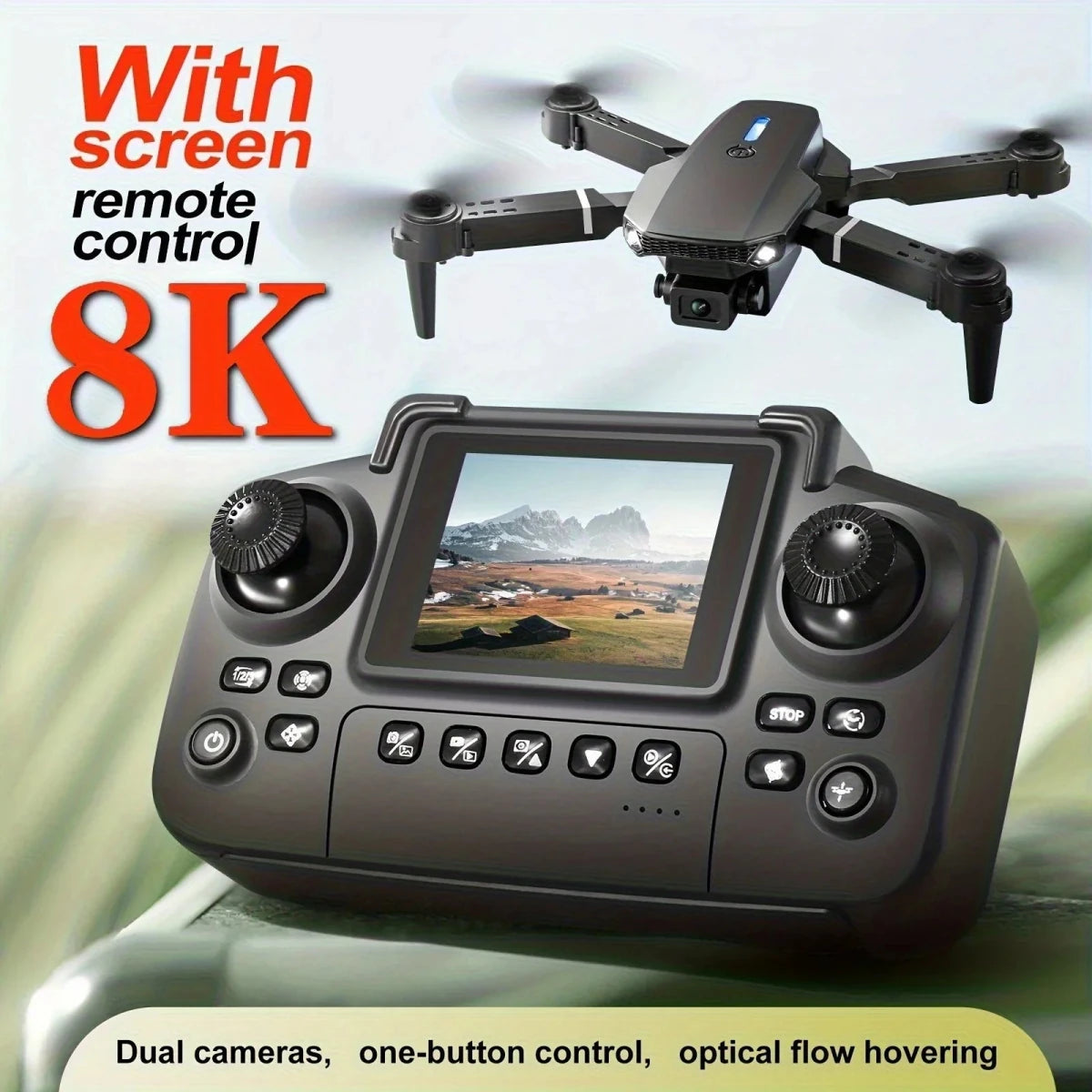 Ultimate Explorer Foldable Drone - E99PROK-BLACK