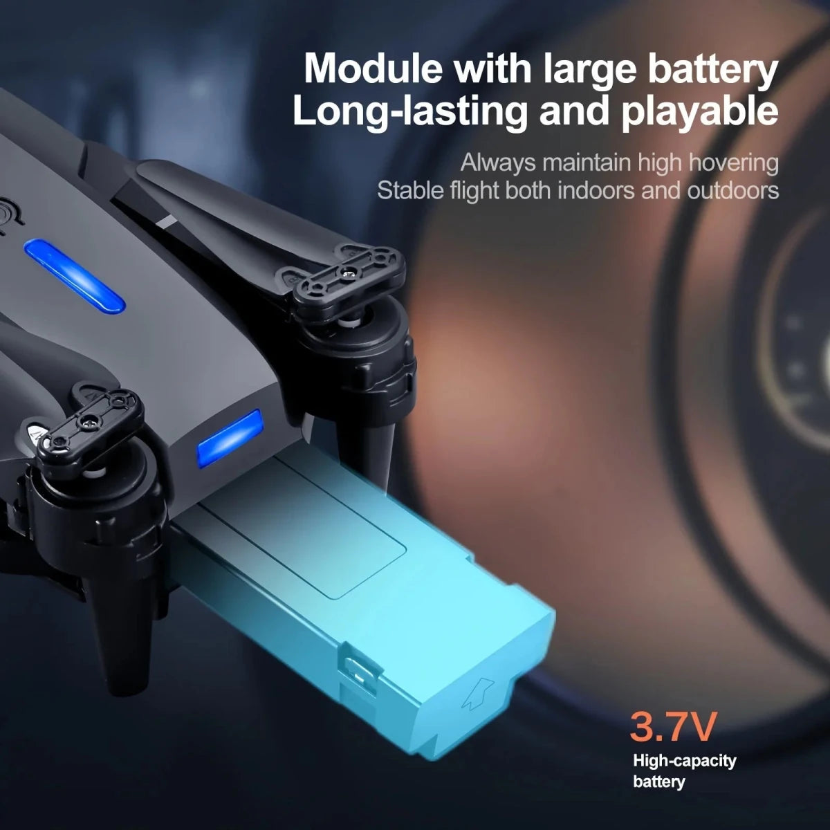 Ultimate Explorer Foldable Drone - E99PROK-BLACK