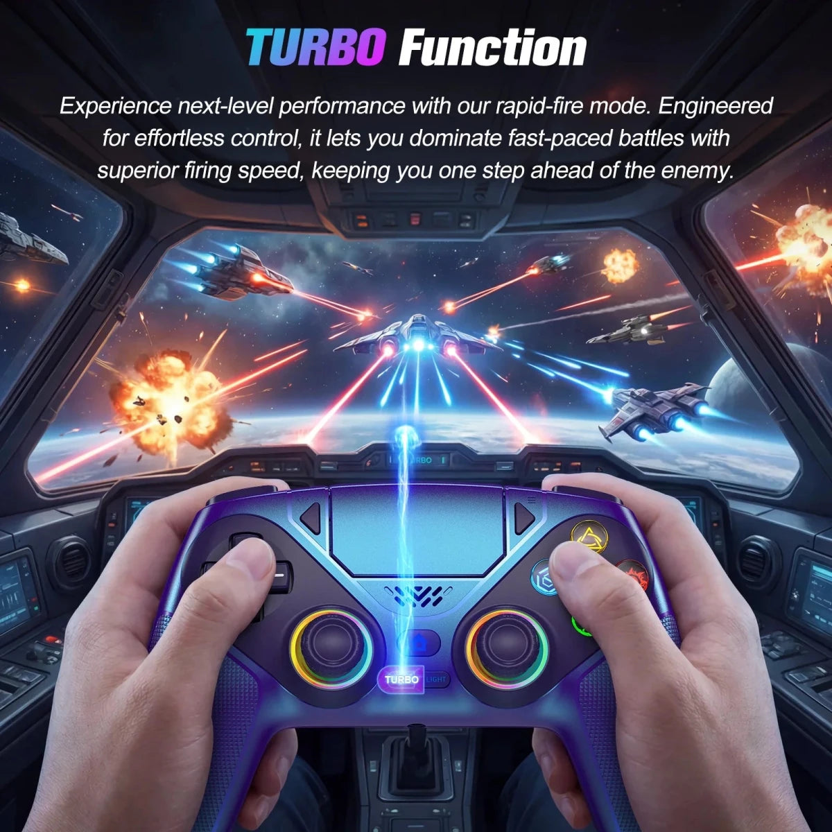 Ultimate Wireless Game Controller - White
